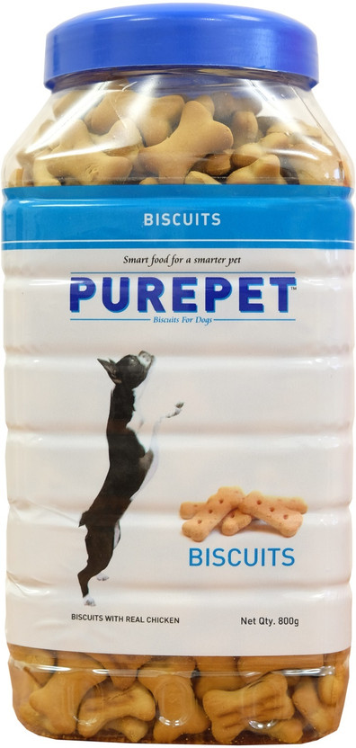 Purepet Oven Baked Biscuit Milk Dog Treat(800 g)