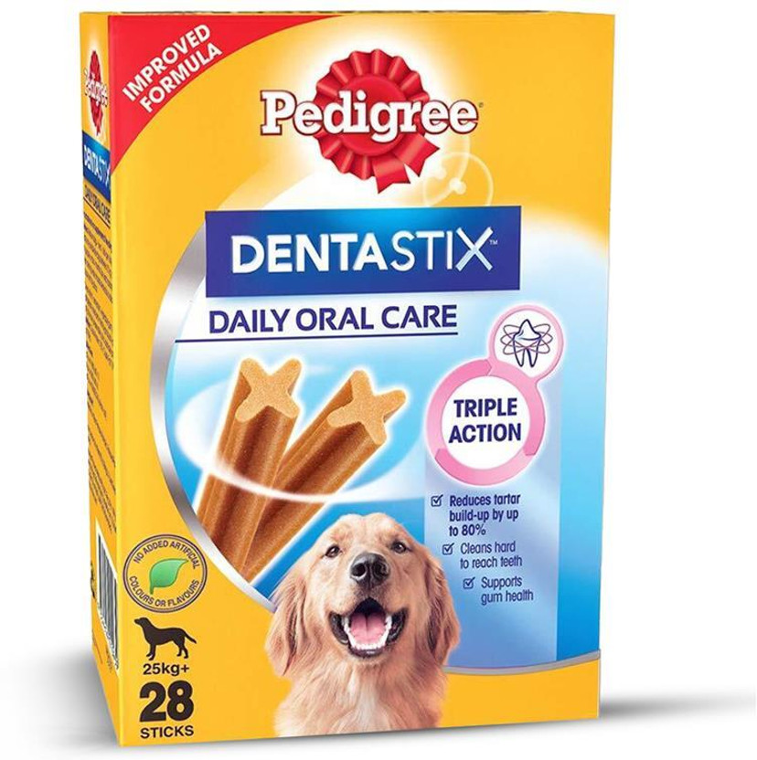 PEDIGREE Dentastix Oral Care for Large Breed (25 kg+) Dog Treat(1.08 kg)