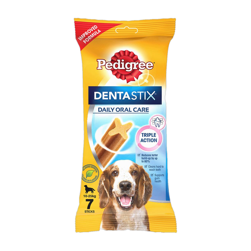 PEDIGREE Dentastix Oral Care for Medium Breed (10-25 kg) Dog Treat(180 g)