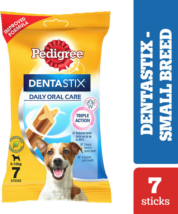 PEDIGREE PEDIGREE Dentastix Small Breed (5-10 kg) Oral Care Chicken Dog Treat(0.11 kg) - Flipkart Deal