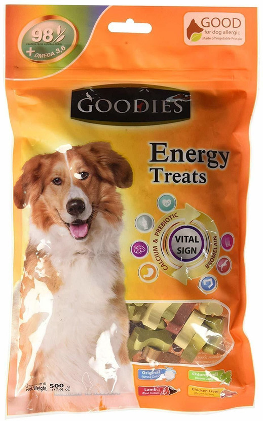 goodies Goodies Energy Treats Bone Shaped Lamb Dog Treats Lamb Dog Treat(500 g)
