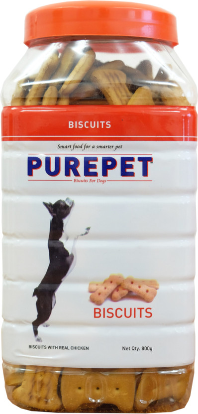 Purepet Oven Baked Biscuit Chicken Dog Treat(800 g)