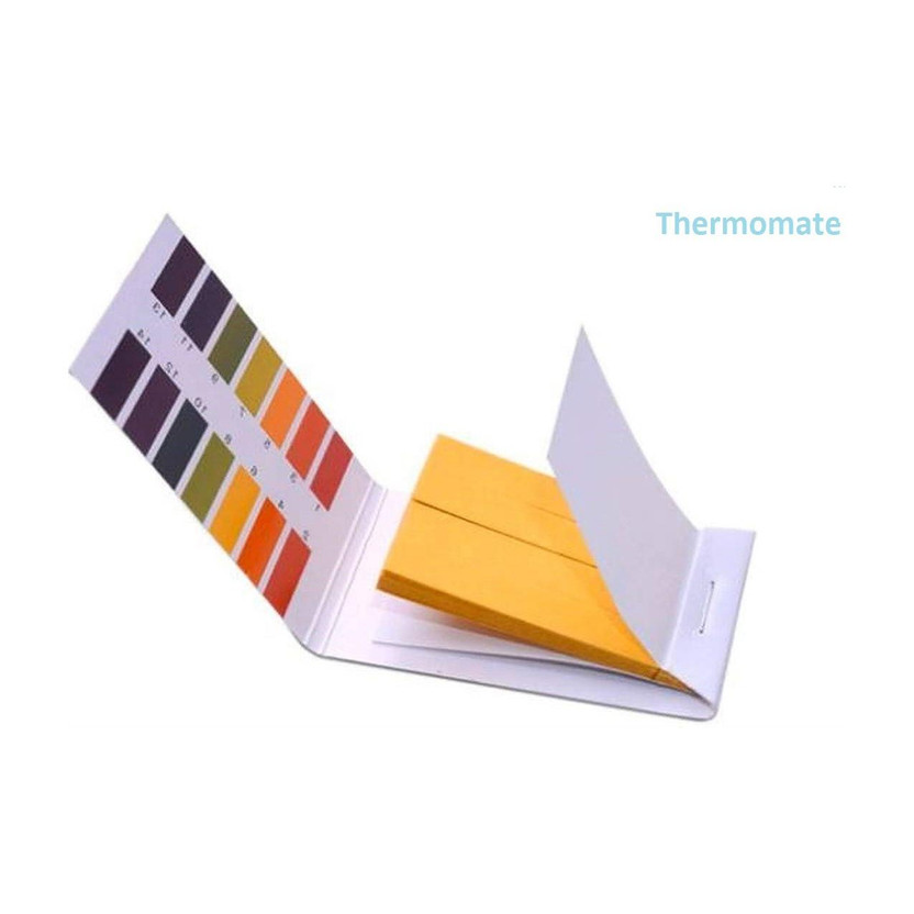 thermomate Strips Acid Test Paper Water Litmus Testing Kit 80 Sheets Ph Test Strip(1 - 14)