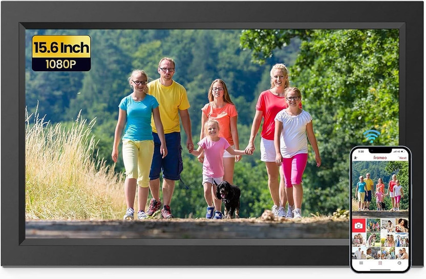 calmora Calmorra 15.6 Inches Wifi Digital Picture Frame with SD Card Slot 15.6 inch DIGITAL(32 GB, Multicolor)