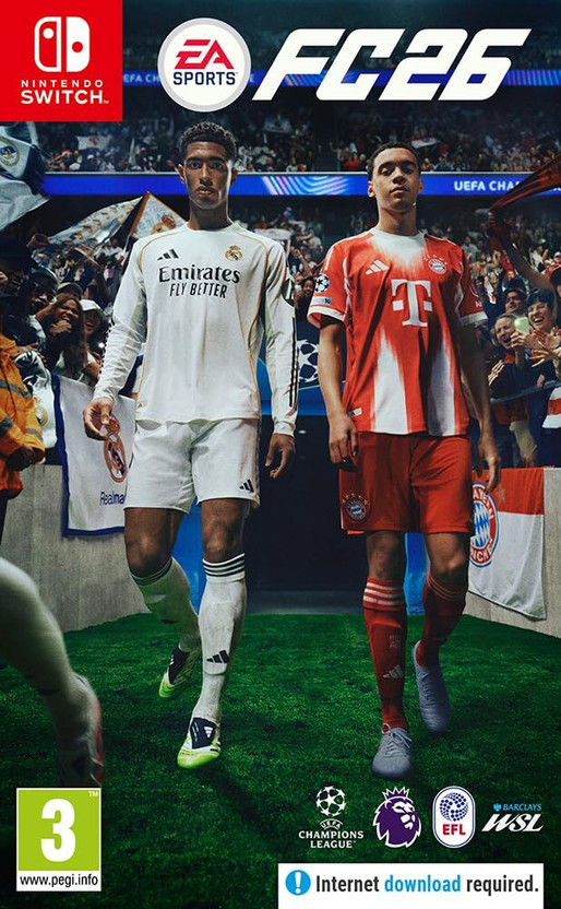 FC 26 Nintendo Switch Games Standard Edition | Football Sports Game | Physical Game Cartridge | Realistic Match Gameplay nintendo games cd | Licensed Teams | Smooth Performance | Best Value Game(for Switch)