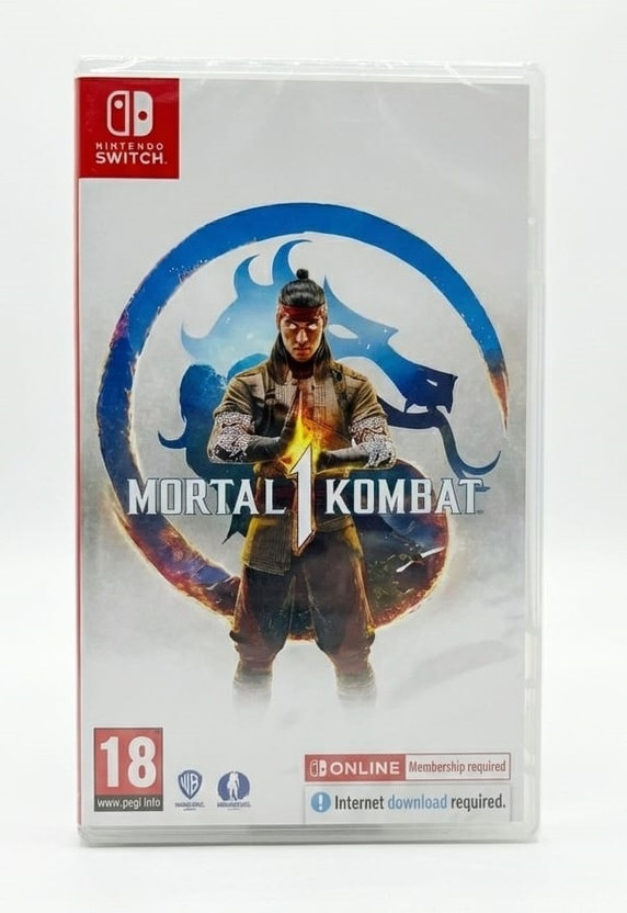 Mortal Kombat 1 Nintendo Switch Games | Action Fighting Game | Mortal Kombat Nintendo Games | Cinematic Story Mode | Competitive Multiplayer | Best Nintendo Games CD | Best Value for Gaming Lovers(for Switch)