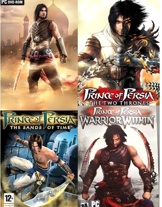 Prince Prince of Persia | 4 in 1 Combo | Offline Only | DVD(Game, for PC) - Flipkart Deal