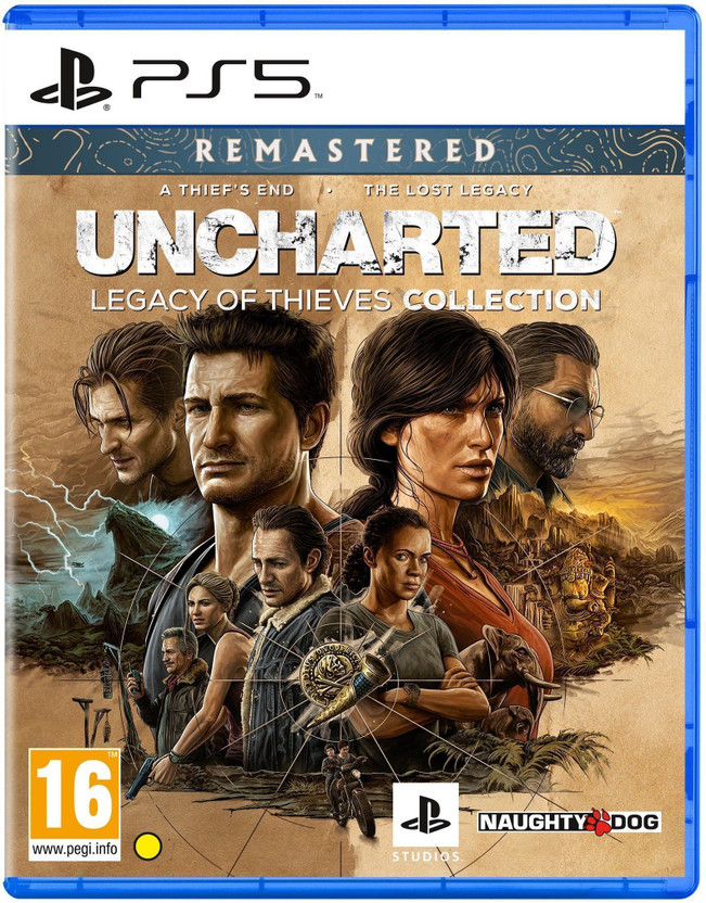 PS5 - Uncharted : Legacy Of Thieves collection(for PS5, VR Required)