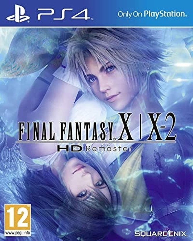 Final Fantasy X/X-2 HD Remaster PS4 Games CD | Two-Game HD Remastered JRPG Collection with Tidus & Yuna Story | PS game with Spira Adventure | Enhanced Graphics & Classic Fantasy Role-Playing Gameplay | ps4 games playstation | Perfect gift for Action Gamer(Full Game Collection, for PS4, VR Compatibl