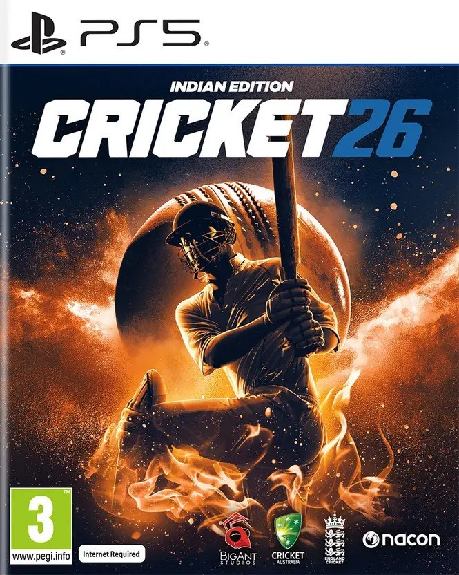 PS5 Cricket 26 | ps5 playstation games Blu-ray Disc | PS5 Sports Game | Cricket 26 Ps5 4K Graphics | ps 5 Games CD | Realistic Gameplay | Career Mode | Best Value PS5 Game Collection | PlayStation 5 Games | PlayStation Games PS5(for PS5, VR Compatible)