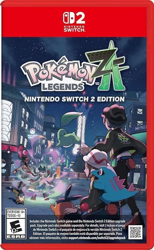 Pokémon Legends Z-A for Nintendo Switch 2 | Next-Gen Adventure RPG Game | Physical Switch 2 Games Edition | Open-World Mega Evolution Story | Top Nintendo Switch 2 Games | Nintendo Switch Pokémon Legends ZA(for Switch 2, VR Compatible)