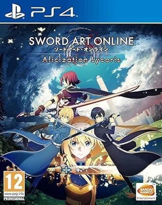 SWORD ART ONLINE Alicization Lycoris PS4 Games CD | Anime Action RPG with Alicization Storyline | Real-Time Combat | PS game with Party System | Character Progression & Story-Driven Missions Gameplay | ps4 games playstation | Perfect gift for Gamer(for PS4, VR Compatible)