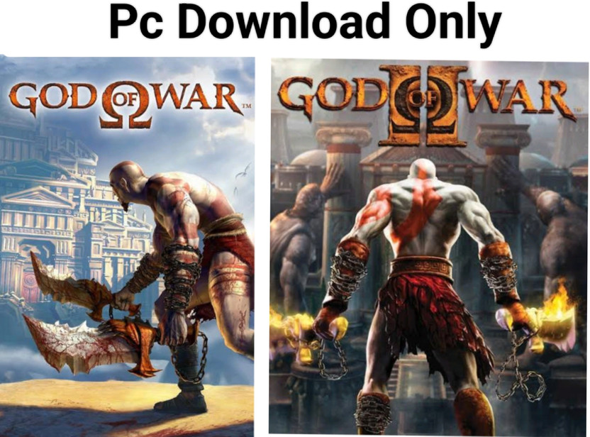 God Of War 1 2 Combo Pc Game (Offline Only) Full Games. (Complete Edition)(Pc Game, for PC)