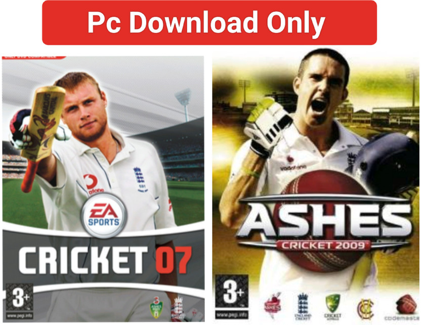 Cricket 2007 and 2009 Combo Pc Game (Offline Only) Full Games. (Complete Edition)(Pc Game, for PC)