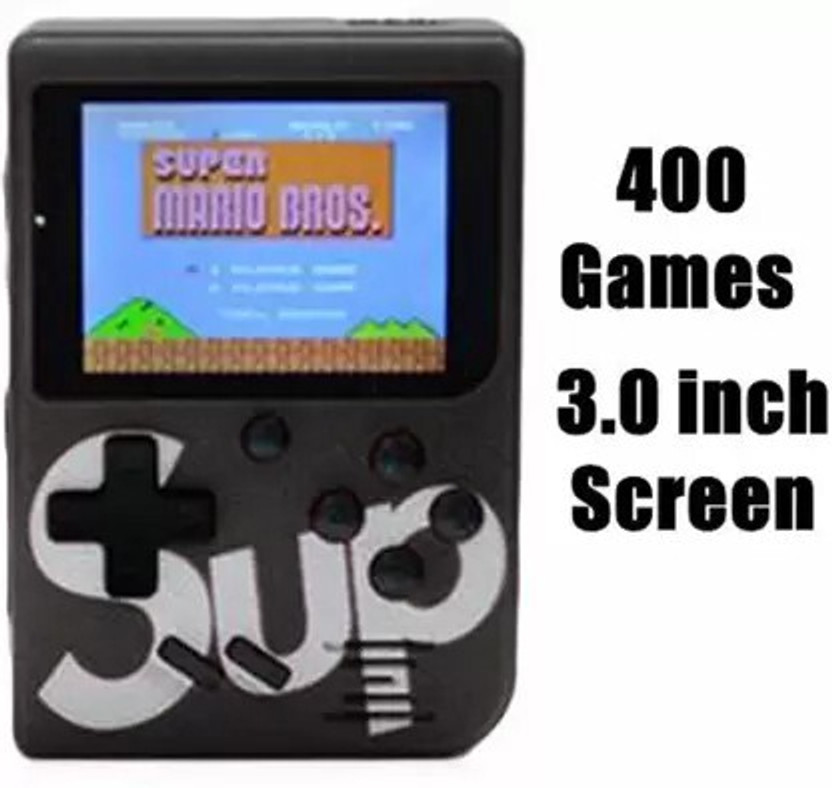 CHG New game console best handheld game system SUP gamebox 400 in 1 Games with 620(Red)