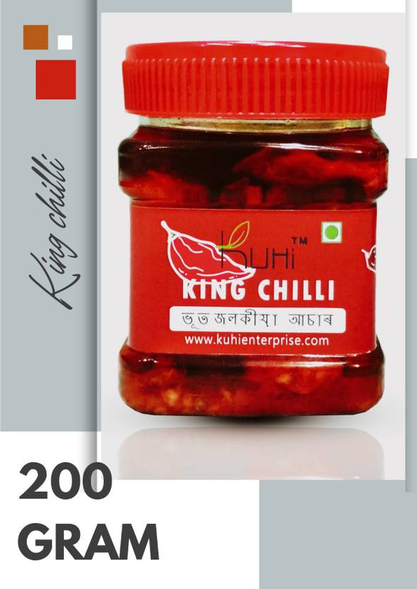 Kuhi Enterprise Achar King Naga Chilli Green Chilli Pickle Price in India Buy Kuhi Enterprise