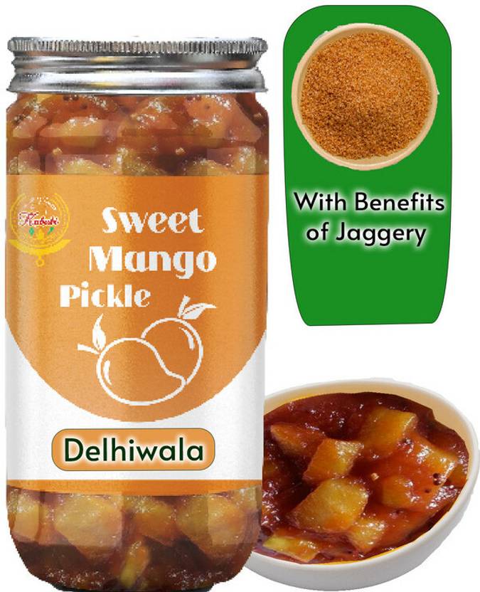 kababi Delhiwala Sweet Mango Pickles 400gm Mango murabba/ Meetha Aam Ka Achar Mango Pickle Price