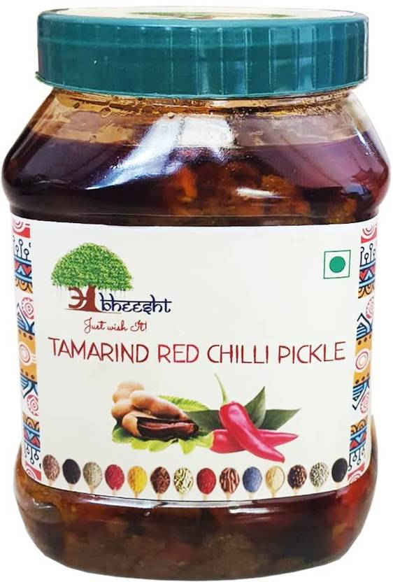 Abheesht Tamarind Red Chilli Pickle Imli Lal Mirchi Achar Pickles in
