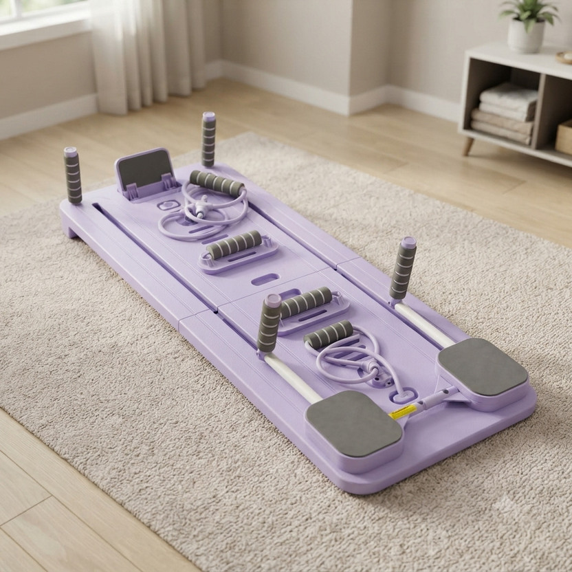 Arth Siddhi Compact Pilates Workout Board Fitness Training Body Toning Excersise-Board-19 Pilates Reformer