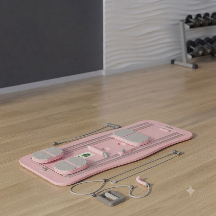 Arth Siddhi Pilates Exercise Board Set Home Workout Fitness Training Excersise-Board-26 Pilates Reformer