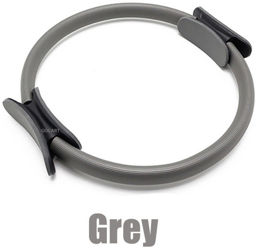 GOCART Professional Fitness Ring Magic Yoga Circle Pilates Magic Fitness Circle Pilates Ring(Grey)