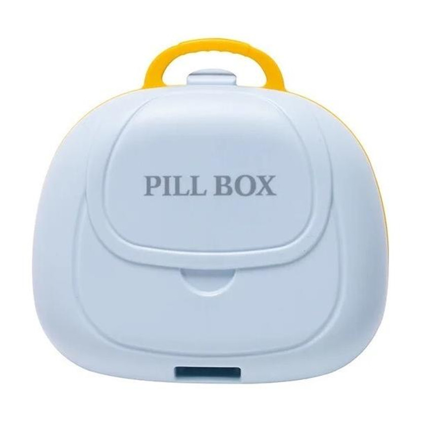 AL ATASH MONDAY - SUNDAY Multipurpose Pill Case with 7 Compartments,Travel Pill Organizer Moisture Proof Pill Box(Multicolor)