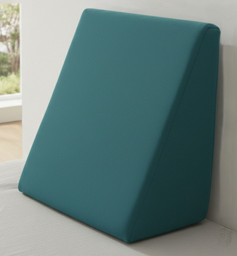 PostureX Memory Foam Orthopaedic Pillow Pack of 1 Solid(Teal)
