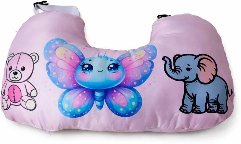 hhm Cotton Pregnancy Pillow Pack of 1 Animals feeding pillow nursing for new born baby products mother support 0-24 Months(NA)