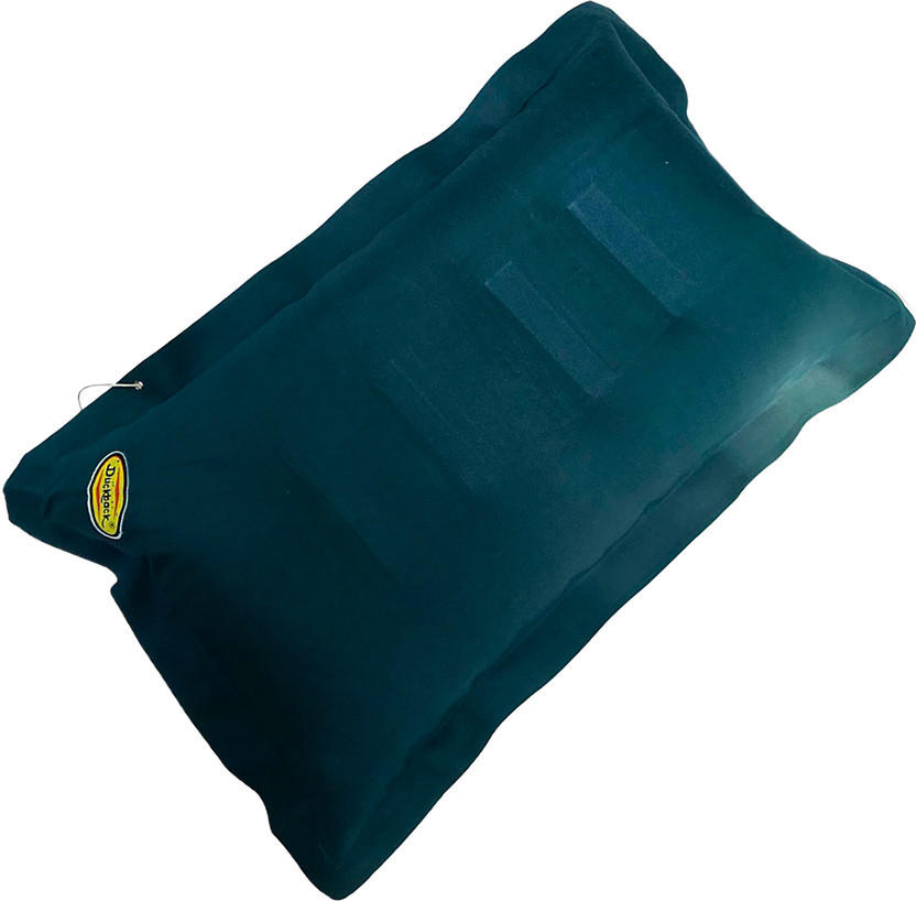 DUCKBACK Air Travel Pillow Pack of 1 Solid Pillow(Green)