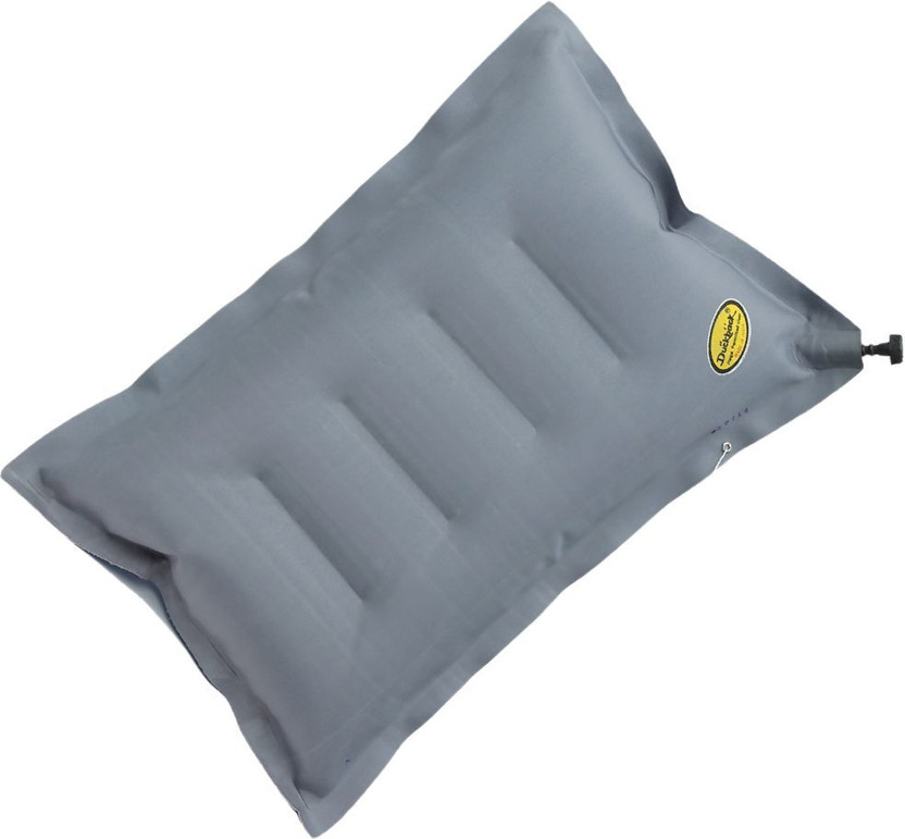 DUCKBACK Air Travel Pillow Pack of 1 Solid pillow(Grey)