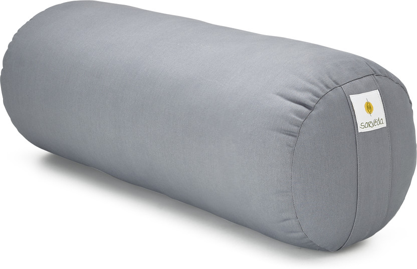 Sarveda Cotton Floor Cushion Pack of 1 Geometric(Grey)