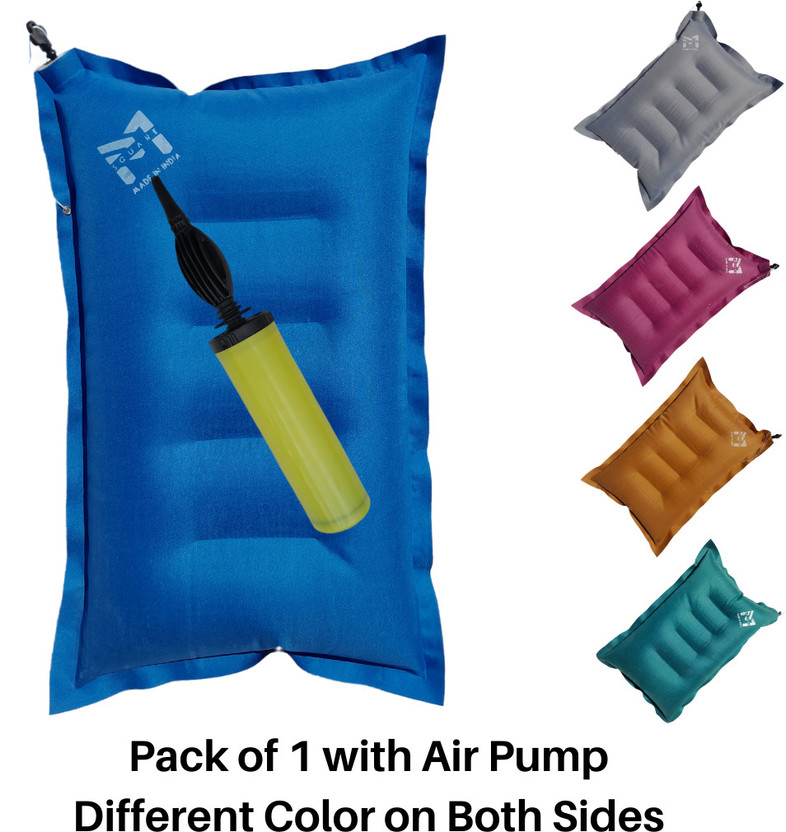 pmsquare Air Travel Pillow Pack of 1 Solid PM Square(Multicolor)