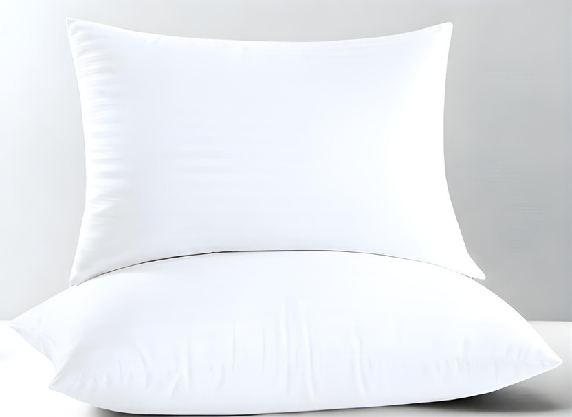 takiyawala Microfibre Sleeping Pillow Pack of 2 Stripes Takiyawala(White)