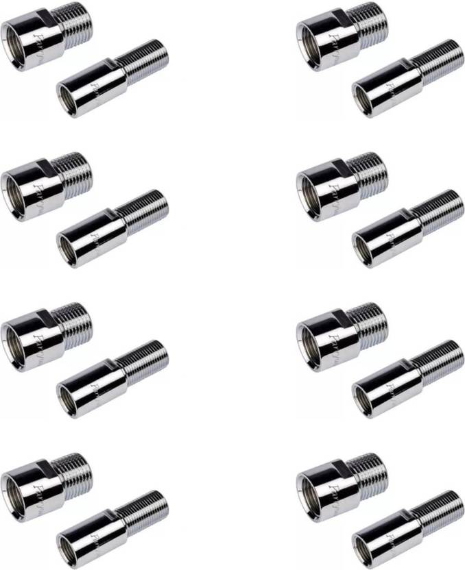 Parryware Extension Nipple 1.5inch (12 Pieces) Nipple for Pipe Fittings (Pack of 8) 2Way