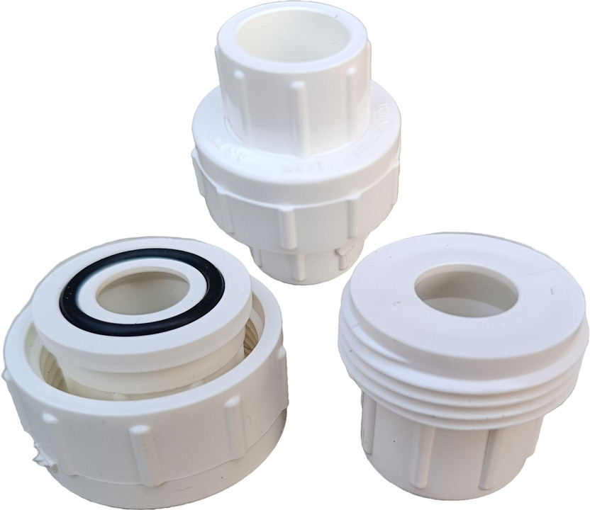 wingrip wingrip Union upvc 1" (25mm) plumbing fitting pack of 2 pice 2-Way Cross Pipe Joint 2-Way Union Pipe Joint(Pack of 2) - Flipkart Deal