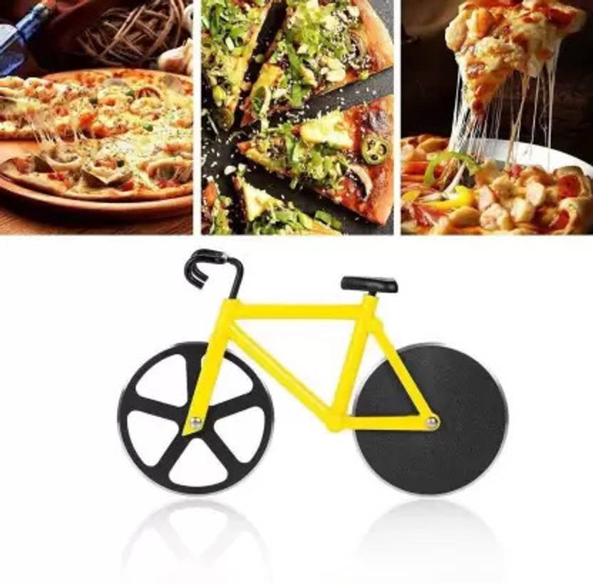lazy being NonStick Bicycle Shape Pizza Cutter/Sandwich Slicer/Dosa