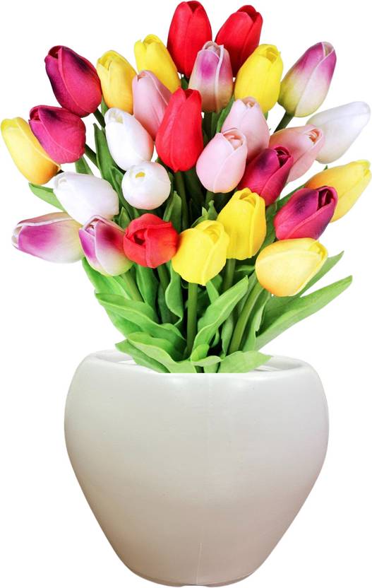 DawnRays 12 inch Big Size Plastic Pot Apple Shape Gamla / Flower Pot