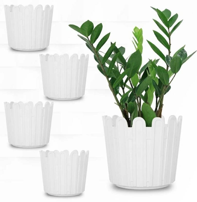 Flipkart SmartBuy (Pack of 5) Premium Heavy Duty plant pot planters