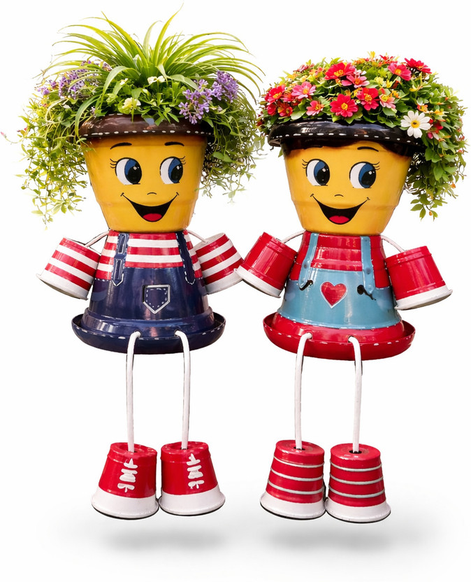 LITOSE couple new Plant Container Set(Pack of 2, Plastic)