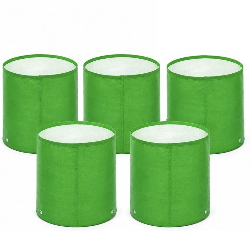 DHYANARSH DHYANARSH Premium Planter Grow Bags for Terrace and Gardening Plant Container Set(Pack of 3, Polythene) - Flipkart Deal