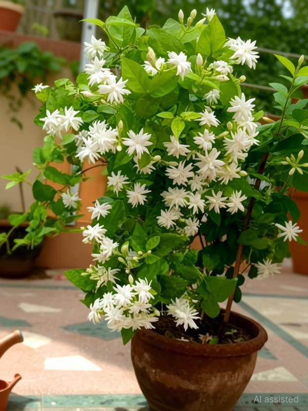 Cloud Farm Jasmine Plant(Hybrid, Pack of 1)