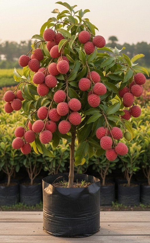 Plant Paradise Co Litchi Plant(Hybrid, Pack of 1)