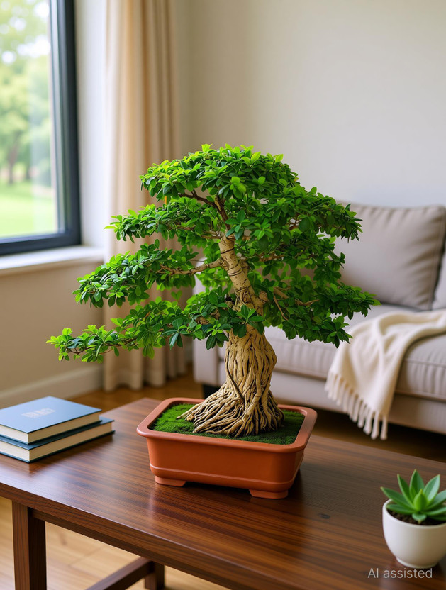 RudraECOM Ficus Plant(Hybrid, Pack of 1)