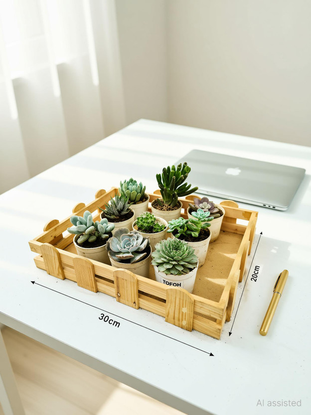 TOFOH Succulents Plant(Pack of 9)
