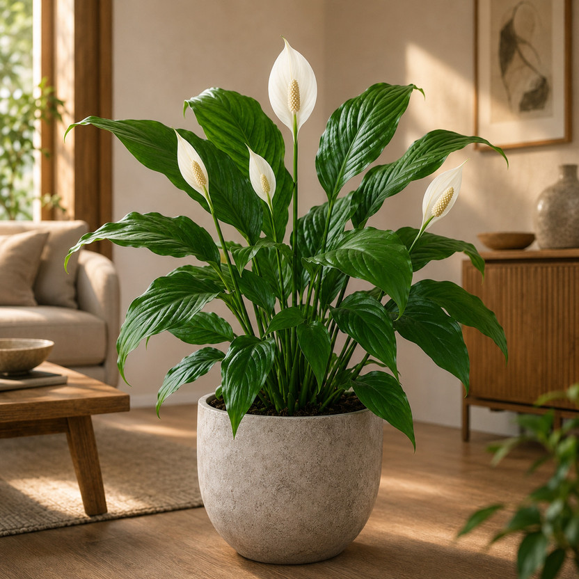 Adisgarden Adisgarden Peace Lily Plant  sapling(Pack of 1) - Flipkart Deal