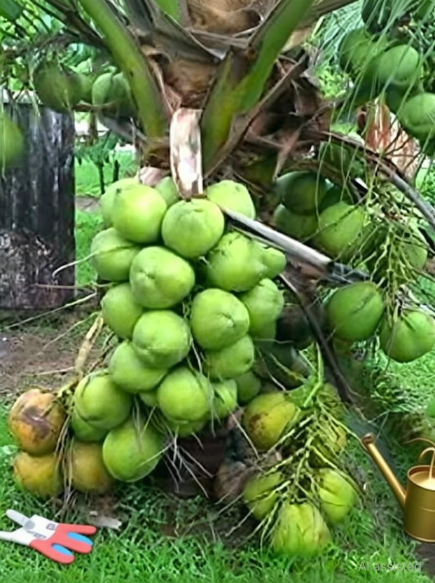 Gaach Coconut Plant(Hybrid, Pack of 1)