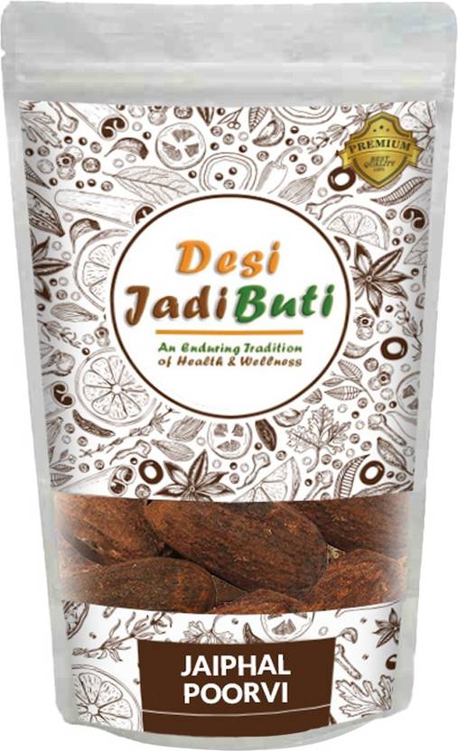Desi Jadi Buti Jaiphal (Poorvi) Jaiphal Puja Nutmeg Jayphal Seed