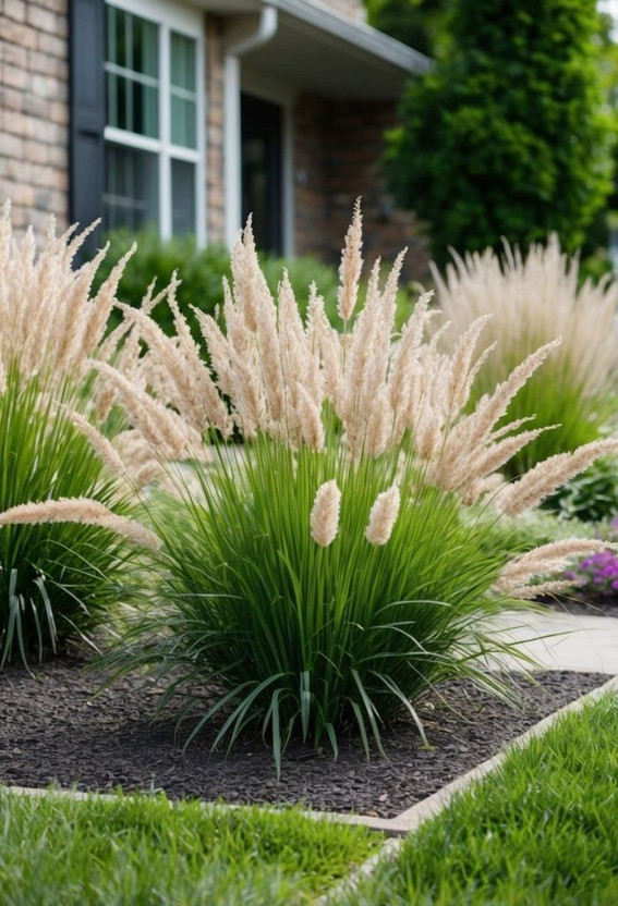 Radha Krishna Agriculture RADHA KRISHNA AGRICULTURE® Imported Off White Color Ornamental Grass Seed(100 per packet)