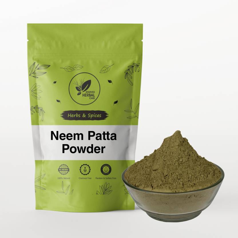 Ayurved Herbal Care Neem Patta Powder - Azadirachta Indica - Neem 