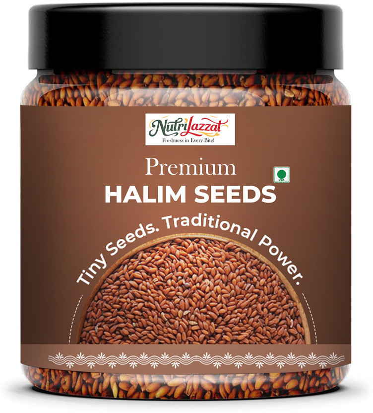 Nutrilazzat Halim Seeds | Garden Cress Seeds | Iron & Protein Rich Energy Booster Seed(100 g)